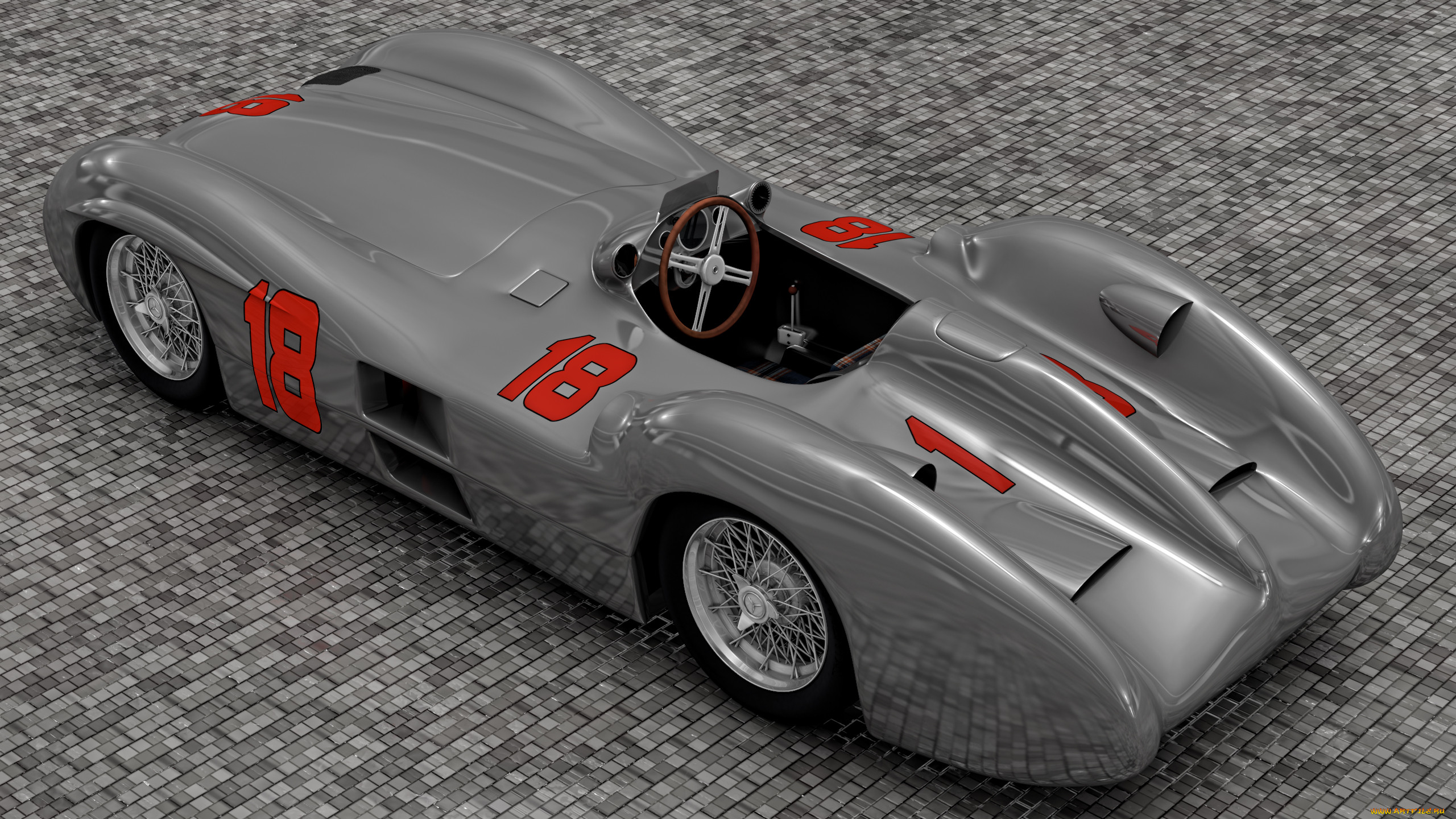 , 3, mercedes, 1955, w196, streamline